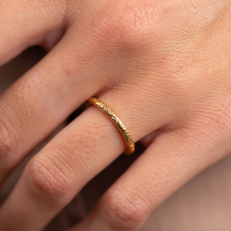MATILDA SMALL GOLDEN RING