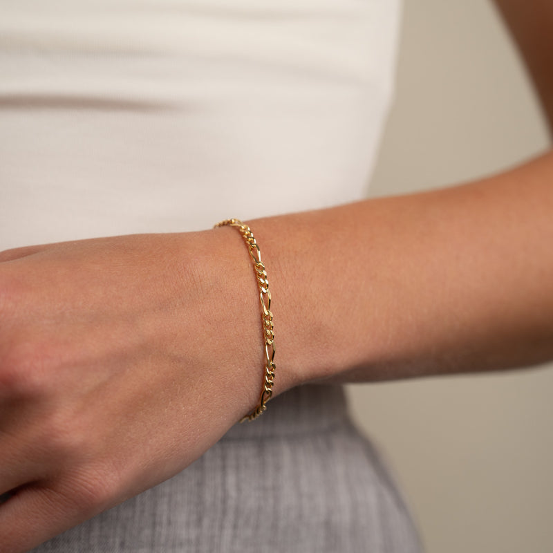 UMA MEDIUM FIGARO GOLDEN BRACELET