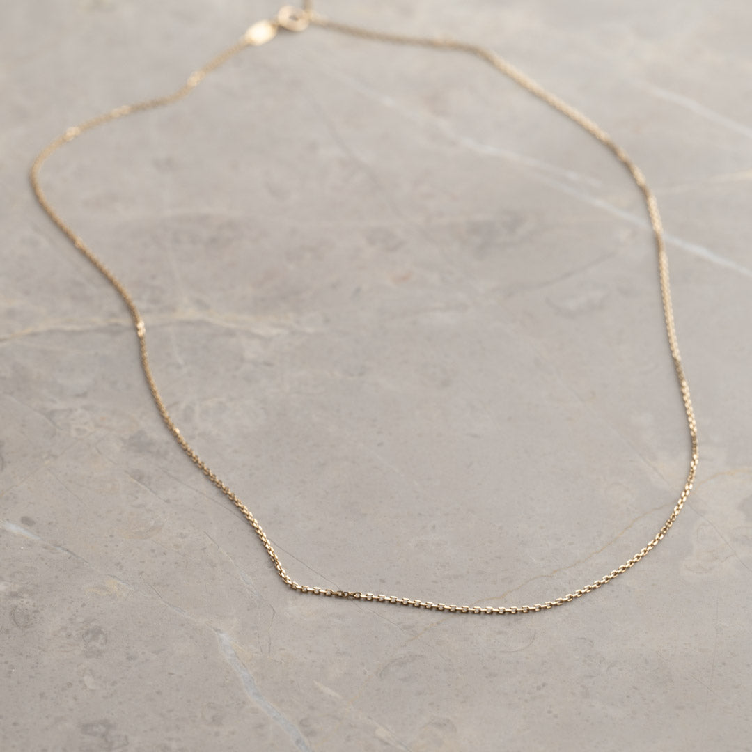 Basic Gold Chang BASIC LINK SOLID GOLD CHAIN | Fri fragt ved 249,- – Sisi Copenhagen