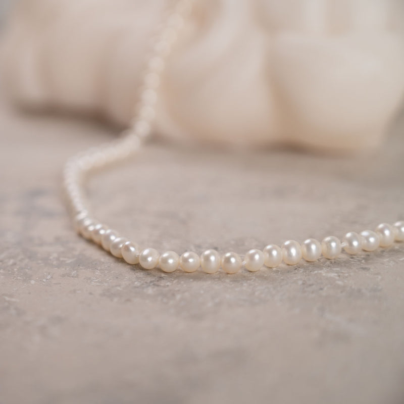 BLAIR PEARL SOLID GOLD NECKLACE