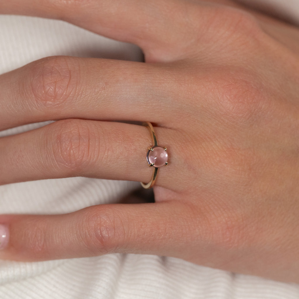 Gabi Rind GABI PURPLE AMETHYST SOLID GOLD RING | Fri fragt ved 249,- – Sisi ...