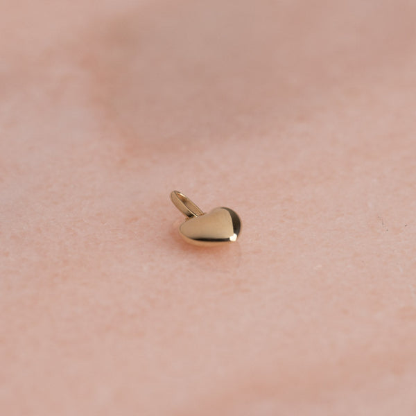 HEART SOLID GOLD PENDANT