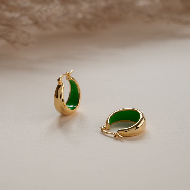 Guldbelagt sølv mini ørestikker øreringe findes også i massiv guld bestil dine sisi smykker her.