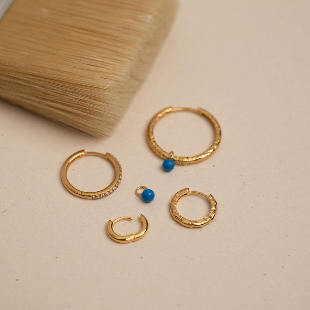 Forgyldt sterlingsølv smykkesæt smykker tilpasset til specielle lejligheder besøg smykkeforretning østerbro sisi copenhagen.