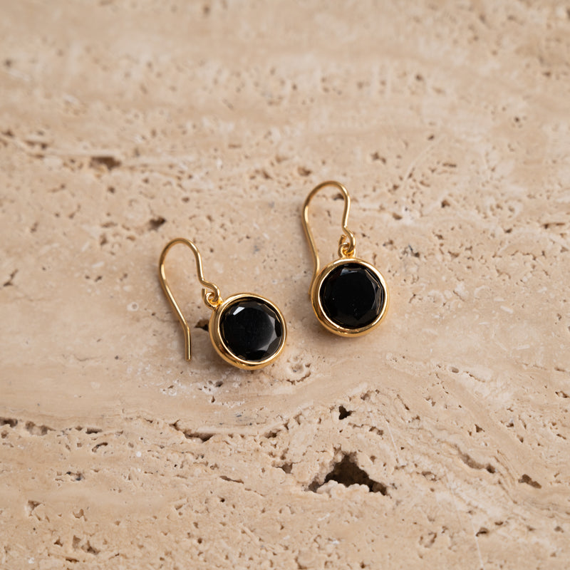 Forgyldt sterlingsølv små øreringe produceret i gode materialer bestil sisi smykker online.