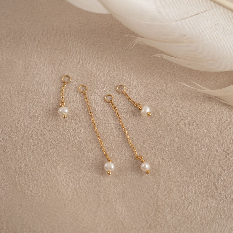 Guldbelagt sølv perle øreringe barokke perler i høj kvalitet bliv inspireret af vores seneste kollektion.