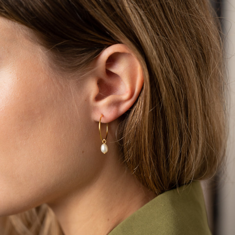 Guldbelagt sølv mini ørestikker øreringe til fornuftige priser besøg smykkebutik østerbrogade sisi copenhagen.