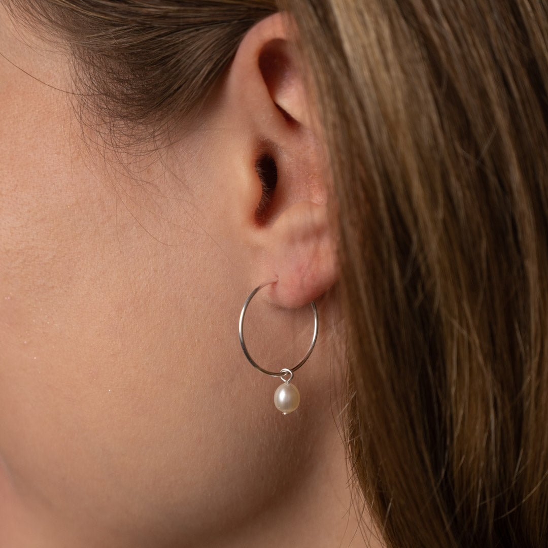 Perleøreringe | Naturlige ferskvandsperler | Besøg Sisi Copenhagen