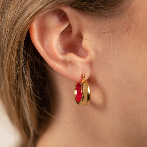 Forgyldt sølv mini ørestikker øreringe til gode prise bestil sisi smykker online.